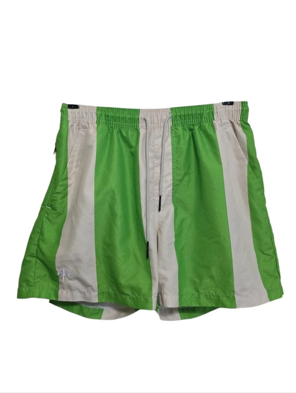 OAS Emerald Stripe Swim Shorts Size Large